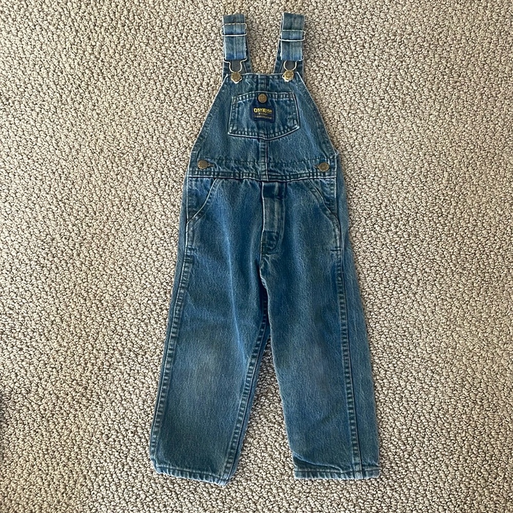 4t osh kosh denim overalls
